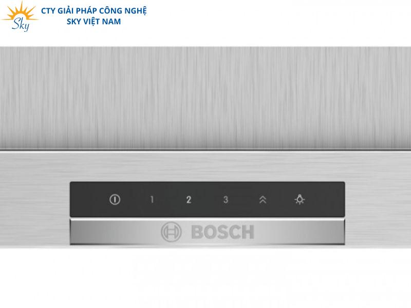 Máy hút mùi toa Inox Bosch HMH.DWB66DM50B sử dụng động cơ không chổi than EcoSilence của Bosch được thiết kế đặc biệt mạnh mẽ